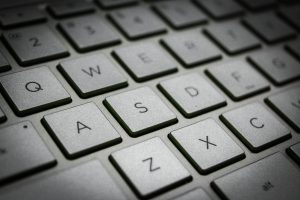 gray keypad