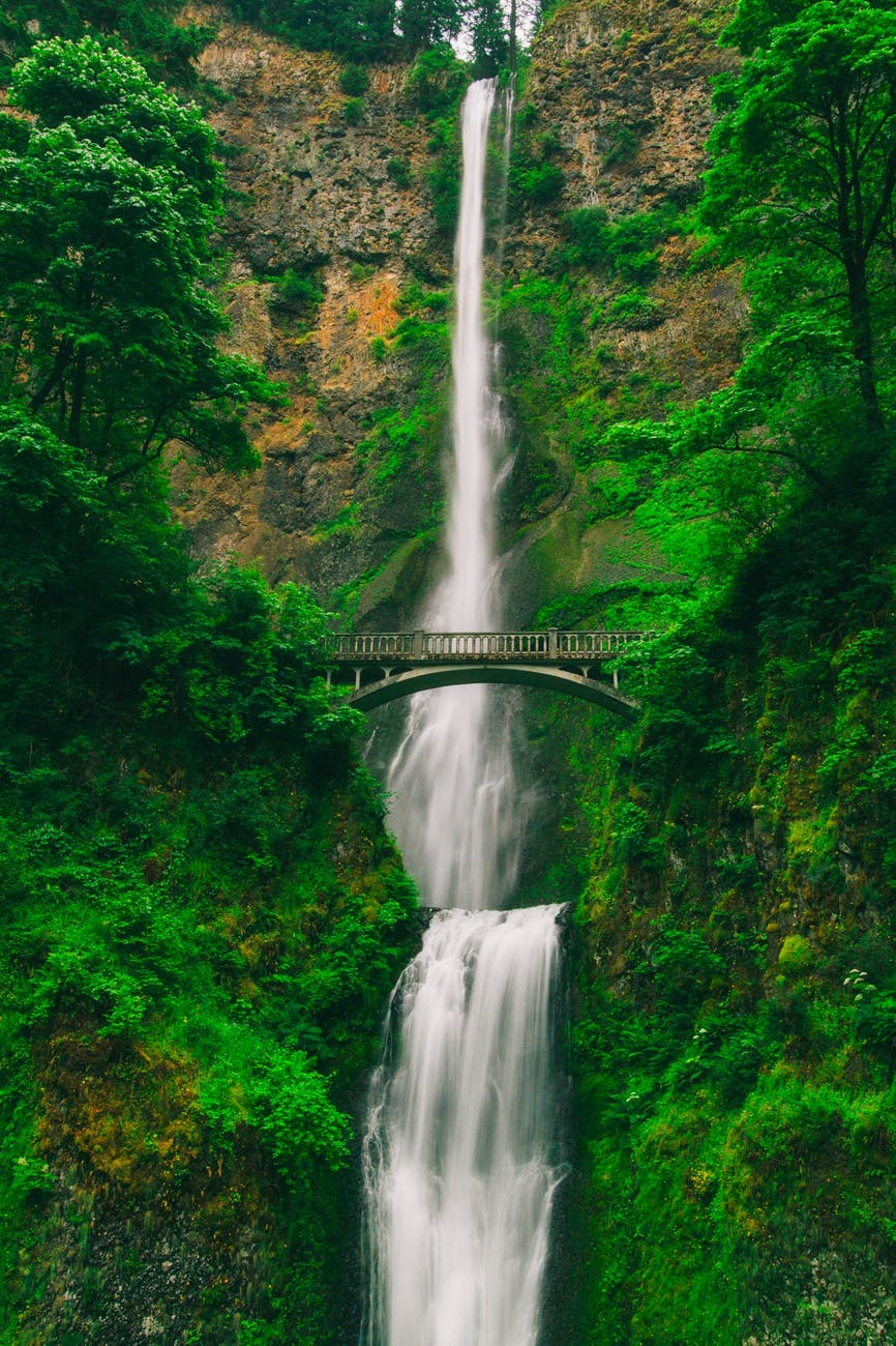bridge cascade environment fall